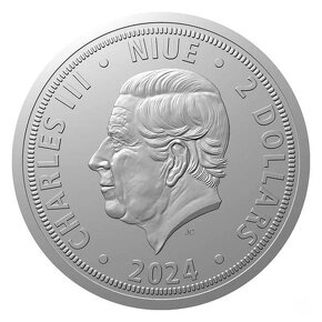 Stříbrná uncová mince Český lev 2024 stand číslovaný - 3