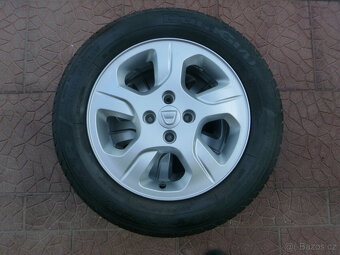 Letní sada alu originál Dacia 4x100 6Jx15 ET40 - 3