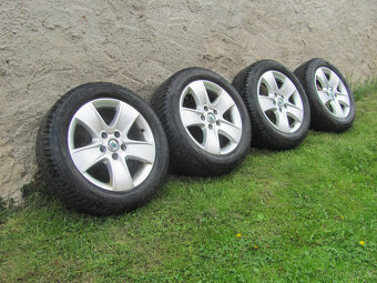 ORIG. ALU ŠKODA CRATERIS 16"-5x112-205/55/R16 - 3