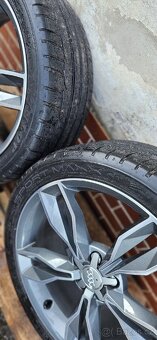 Alu kola r18 Audi, 5x100, letní 225/40 - 3