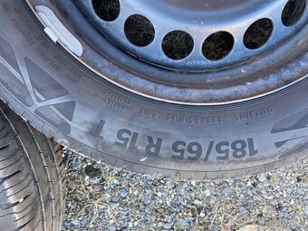 Letní sada 15" 4x100 Fiat Grande Punto, Conti 185/65 R15 - 3