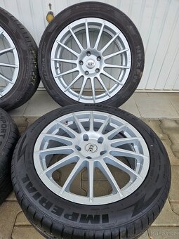 Alu kola ASA tec 5x120 Letní 255/45/18 - 3