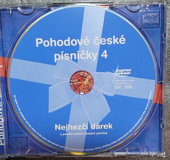 CD POHODOVÉ ČESKÉ PÍSNIČKY 4 - 3