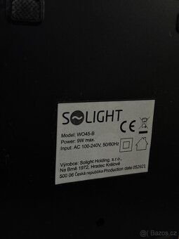 Stolní LED lampička Solight WO45-B s displejem - 3
