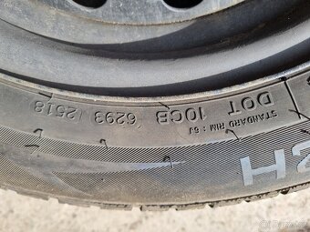 Zimní kola s pneu195/60 R15 - 3