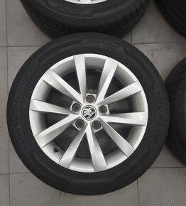 Originál Škoda Letní sada kol 5x112 205/55 R15 - 3