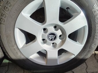 ALU disky originál Škoda 5x112 r15 (sada č.4) - 3