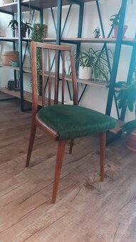 4x dřevěná židle - 3