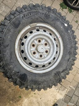 Komplet kola l200, pajero, nissan... 245/70 r16 - 3