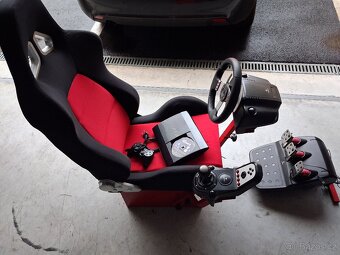 PS3 , sedačka+pedály+volant - 3