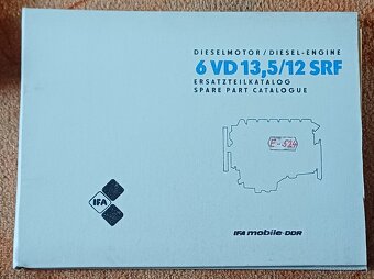 Prodám originální knihy k samojízdným kombajnům Fortschritt - 3