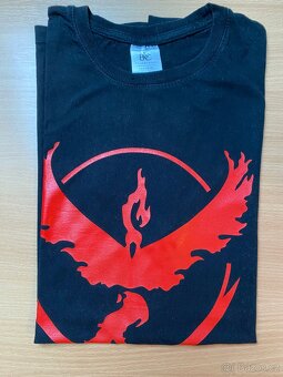 Tričko Team Valor Pokémon vel. L Super Stav Černé - 3
