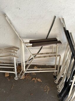 Bytelné kovové nohy pro zahradní nábytek – více variant - 3