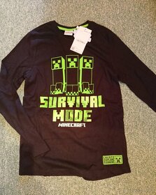 Nova trička Minecraft 146-152 duopack - 3