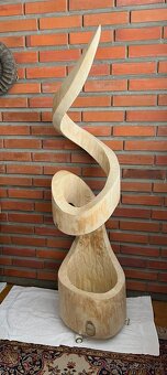 SPIRÁLA DŘEVĚNÁ DEKORACE - 3