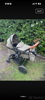 Zelený kočárek Petite&Mars - 3