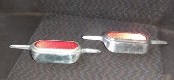 ŠKODA OCTAVIA, FELICIA hezké oválné  odrazky - 3