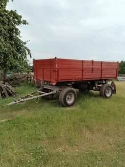 Traktorový sklápěcí přívěs 6t - 3