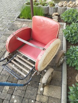 Starožitný kočárek sporťák - 3