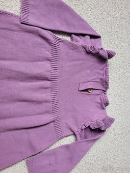 Fialové šaty vel.80 - 3