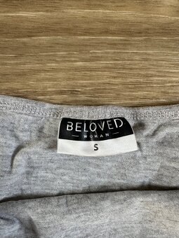 Šedé bavlněné tílko na ramínka - 3