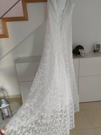 Svatební šaty, vel. 38-40 - 3