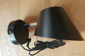 Nástěnná lampa Frandsen Office černá 2ks - 3