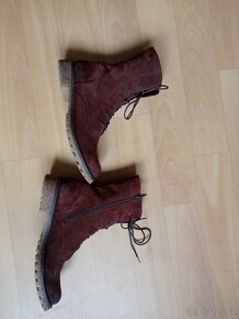 Kotníkové kožené boty Felmini vel. 42 - 3