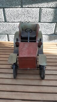 Staré kovové autíčko,auto - 3