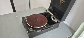 Starožitný gramofon Columbia Graphophone Company London - 3