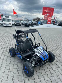 Dětská Elektrické Buggy až 2500w 60V 2 místa modrá - 3