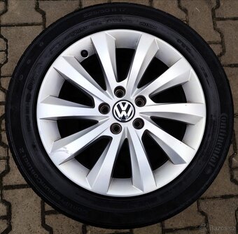 Disky originální VW Sharan, Seat Alhambra 5x112 R17 - 3