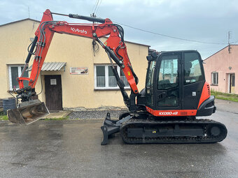 Pásový bagr KUBOTA KX080-4&,8835kg,3-lamané rameno - 3