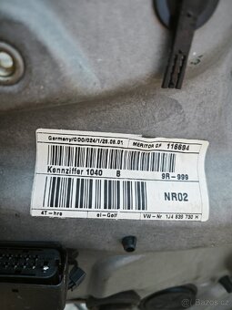 Stahovací mechanismus VW golf 4 BORA - 3