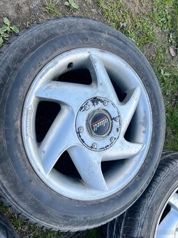 Alu disky 4x100 r15 aluett kompletní sada - 3