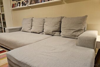 Rozkládací třímístná sedačka s úložným prostorem - 3