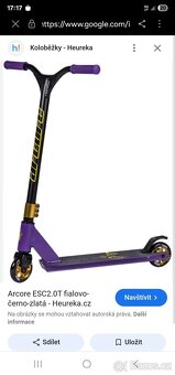 Prodám freestyle koloběžku Arcore ESC2.OT - 3