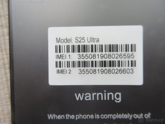 Mobilní telefon S25 Ultra 5G - nový nepoužitý - 3