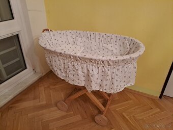 Proutěný koš na miminko - 3