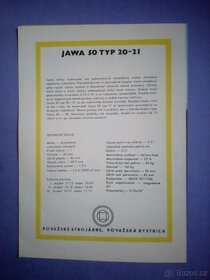 Jawa 50 typ 20-21, orig. prospekt - 3