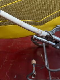 Detsky retro kocarek žlutohnědy - 3