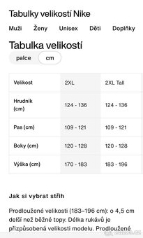 Nike péřová zimní 2xl - 3