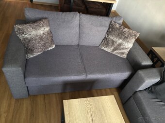 Rozkládací gauč 2 ks - 3