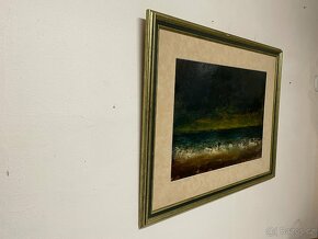 Starožitný obraz - olejová malba - 3
