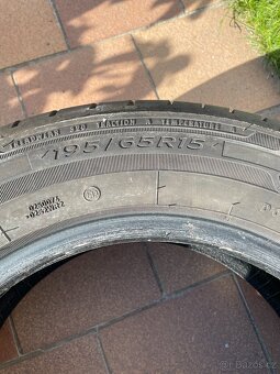 Letní sadu pneumatik Dunlop prodám - 3