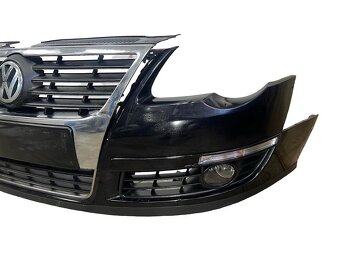 Přední nárazník černá metalíza LC9X VW Passat B6 r.v. 2010 - 3