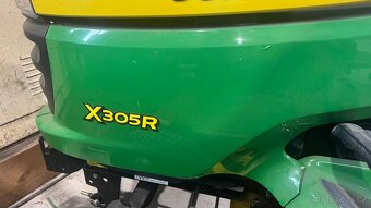 Sekací traktůrek John Deere X305R odpočet DPH - 3