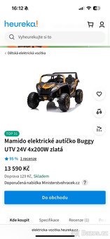 Elektricke auticko 4x200w - 3
