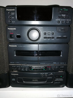 HiFi vez PANASONIC SA-CH32 radio, prehrava CD, kazety - 3
