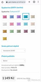 NOVÁ peřina a polštář - Peří Mareš - 3